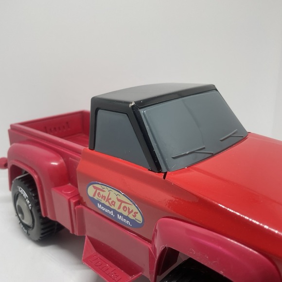Tonka Toys Mound Minn Hasbro 2012 Red Pick Up Truck Toy - Picture 12 of 16